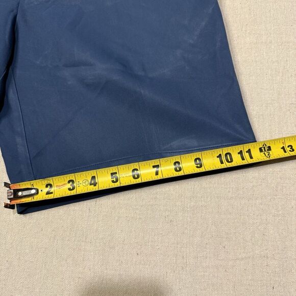 Peter Millar Wicking Golf Shorts 8.5” Mens 36 Navy Blue Performance Lightweight - Picture 5 of 7